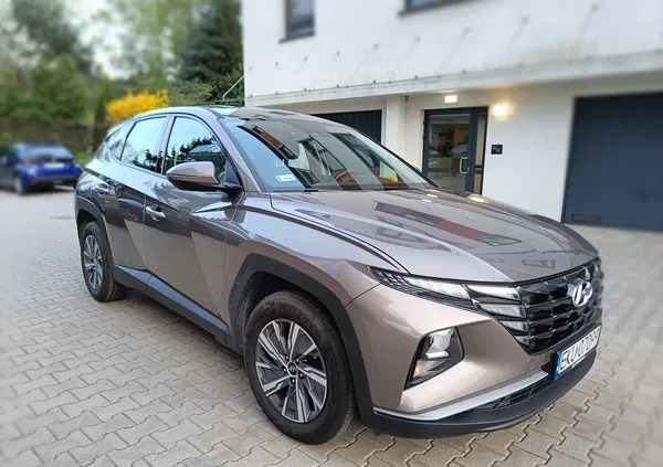 samochody osobowe Hyundai Tucson cena 109999 przebieg: 49999, rok produkcji 2021 z Kutno